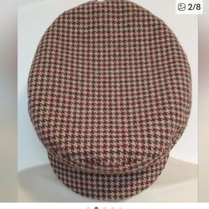 Brixton Brown and TAN Houndstooth Cap